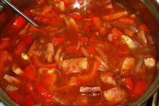 Пикантно-сладкое лечо с кабачками на зиму