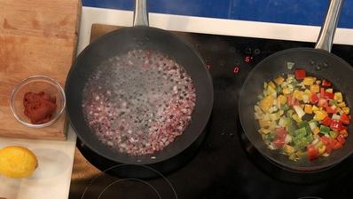 пятиминутка из белого амура с лечо