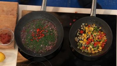 пятиминутка из белого амура с лечо