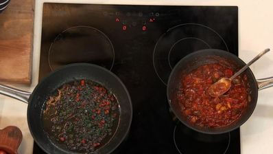 пятиминутка из белого амура с лечо