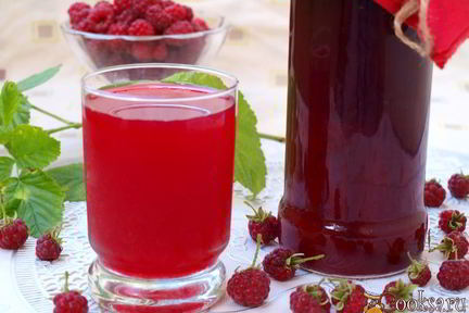 Малиновый сок на зиму