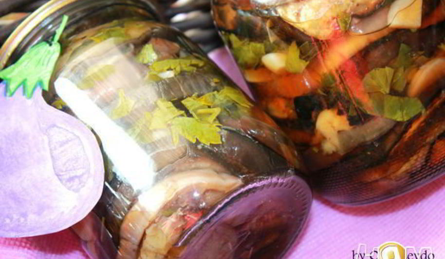 Рецепт баклажанов с дымком, маринованные