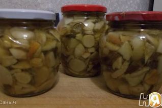 Белые грибы маринованные