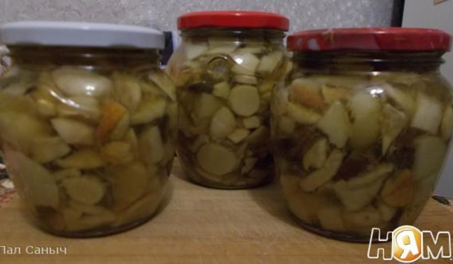Рецепт белых грибов маринованных
