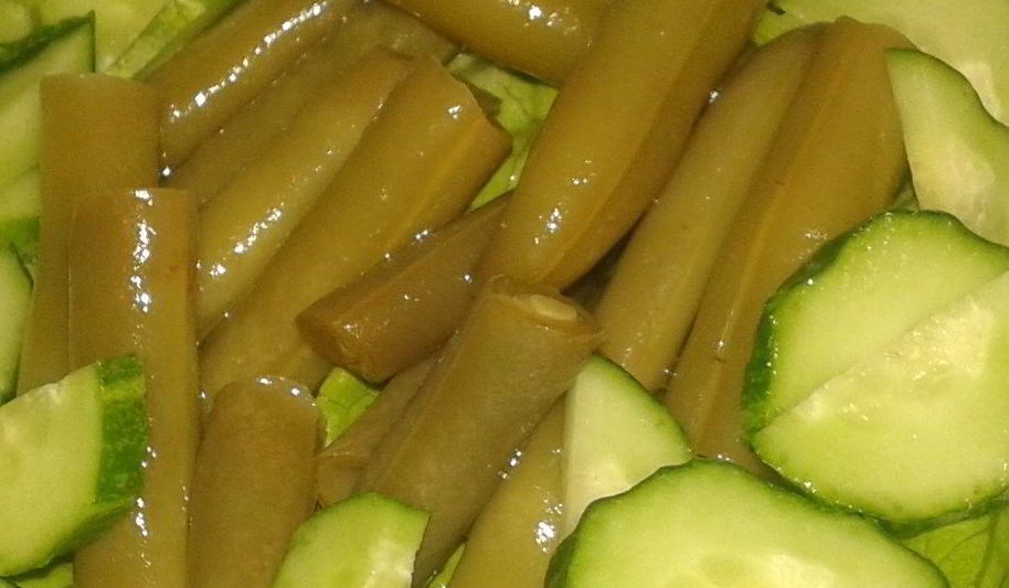 Рецепт быстрой маринованной стручковой фасоли