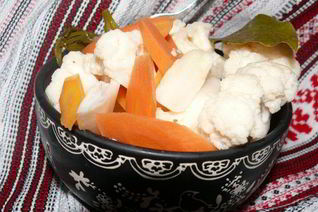 Быстро-маринованная цветная капуста