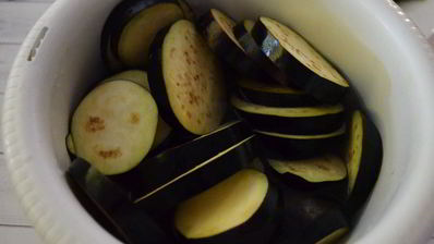 быстрые маринованные баклажаны