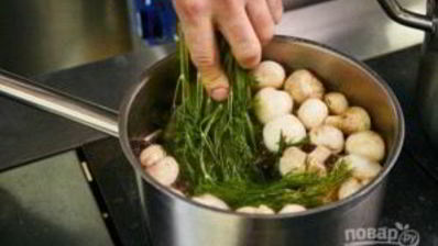 быстрые маринованные шампиньоны горячим способом