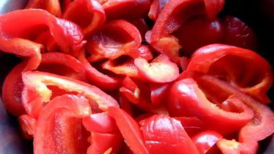 быстрые маринованные томаты и перцы