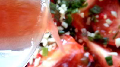 быстрые маринованные томаты и перцы