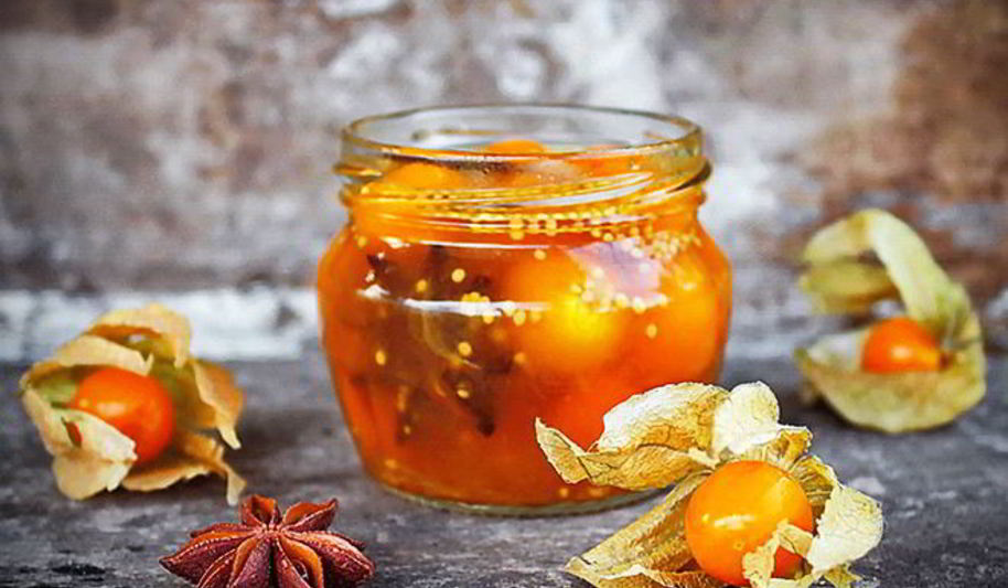 Рецепт физалиса, маринованного в апельсиновом соке