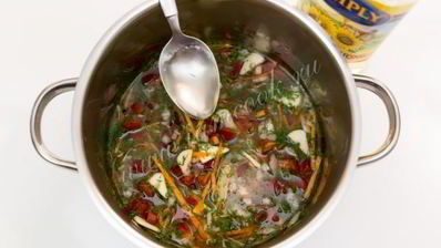 грибы, маринованные с овощами