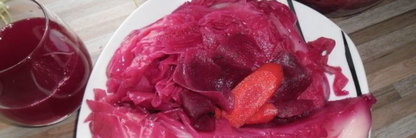 Гурийская капуста со свеклой