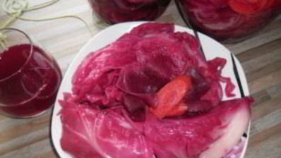 гурийская капуста со свеклой