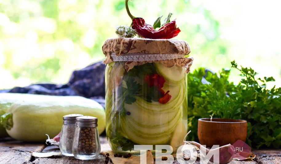 Рецепт кабачков маринованных на зиму
