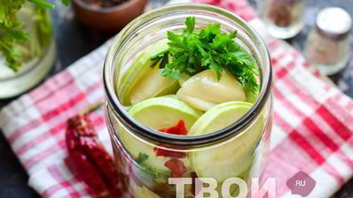 кабачки маринованные на зиму