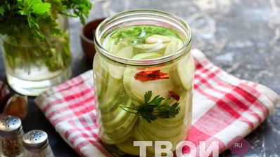 кабачки маринованные на зиму
