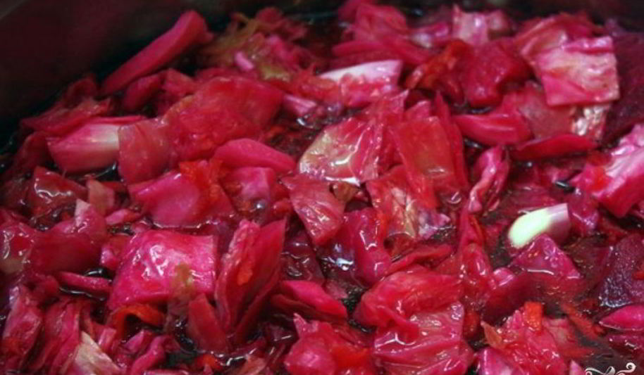 Рецепт капусты, маринованной по-корейски со свеклой