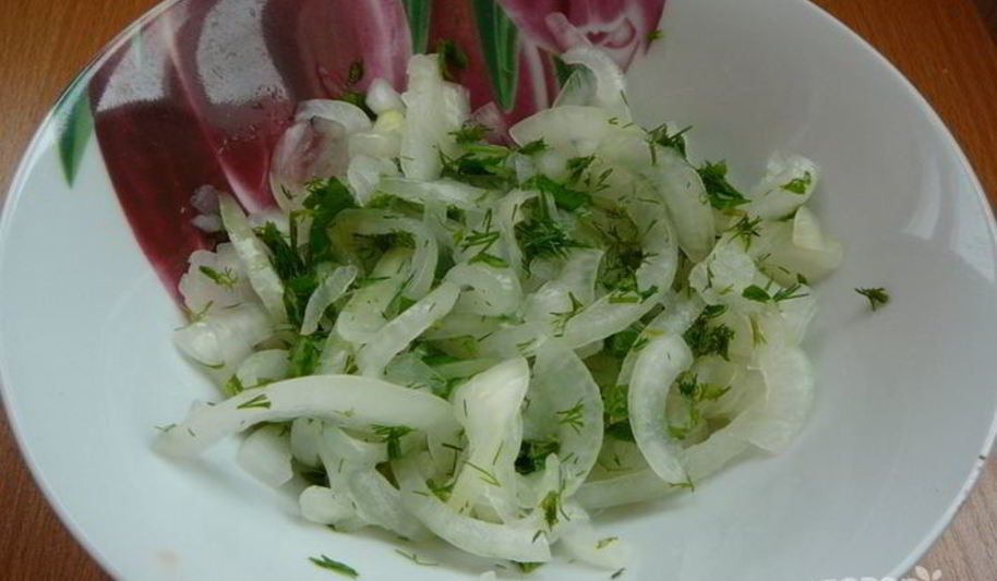 Рецепт лука маринованного