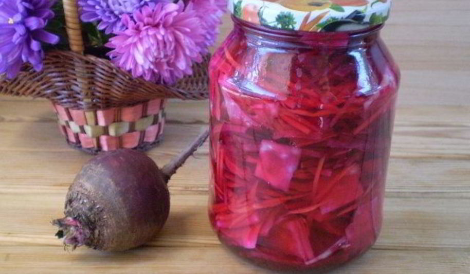 Рецепт маринованной капусты со свеклой и морковью