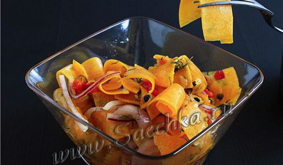 Рецепт маринованной тыквы