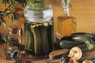 Маринованный кабачок