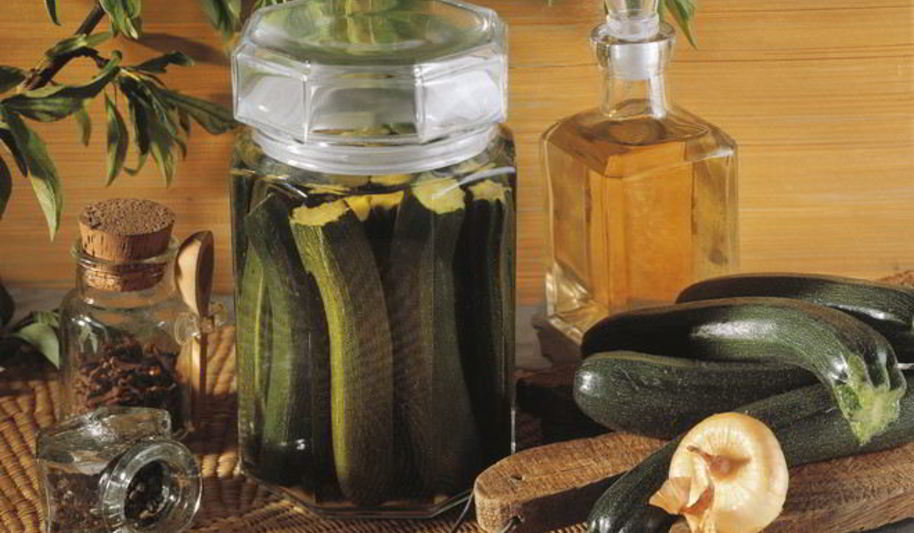 Рецепт маринованного кабачка