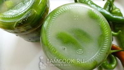 маринованный острый перец с медом