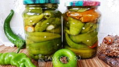 маринованный острый перец с медом