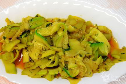 Маринованный цуккини
