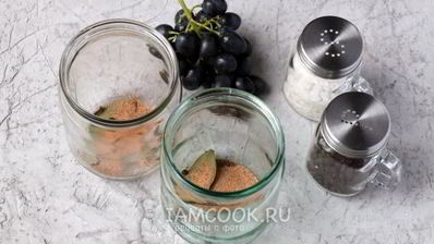 маринованный виноград на зиму без стерилизации