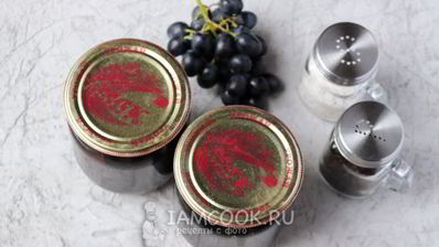 маринованный виноград на зиму без стерилизации