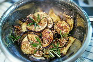 Маринованные баклажаны с пармезаном