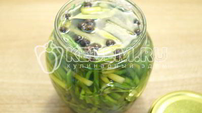 маринованные чесночные стрелки на зиму