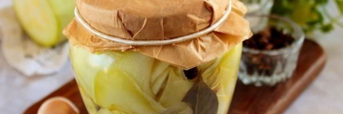 Маринованные кабачки слайсами на зиму