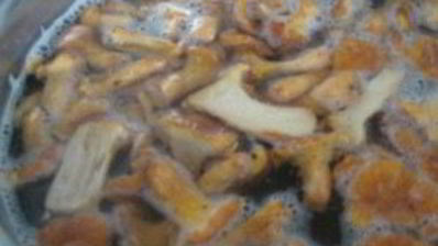 маринованные лисички с луком