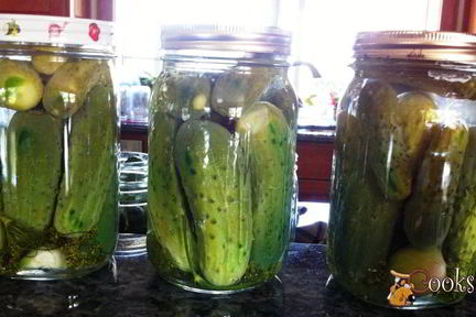 Маринованные огурцы хрустящие на зиму