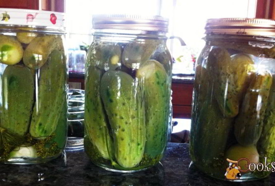 Маринованные огурцы хрустящие на зиму