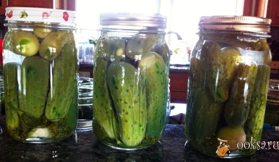 Рецепт маринованных огурцов хрустящих на зиму