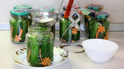 маринованные огурцы стерилизованные