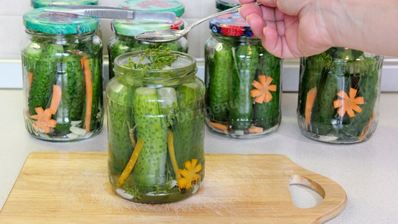 маринованные огурцы стерилизованные