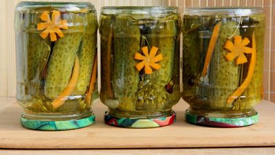 маринованные огурцы стерилизованные