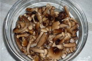 Маринованные опята в масле