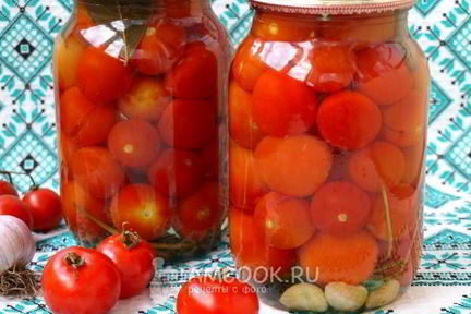 Маринованные помидоры черри на зиму