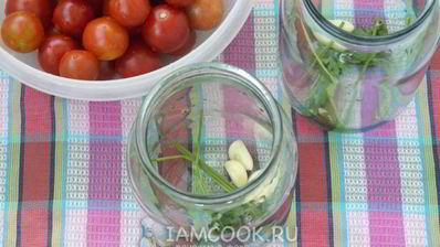 маринованные помидоры черри на зиму