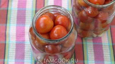 маринованные помидоры черри на зиму