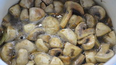 маринованные шампиньоны 4-х минутки
