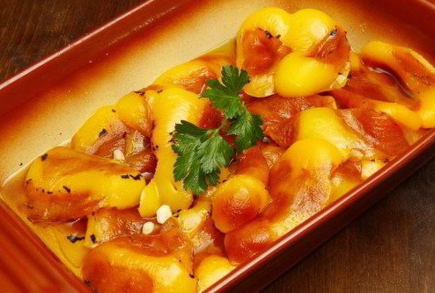 Маринованные сладкие перцы с лимоном