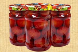 Маринованные сливы на зиму к мясу