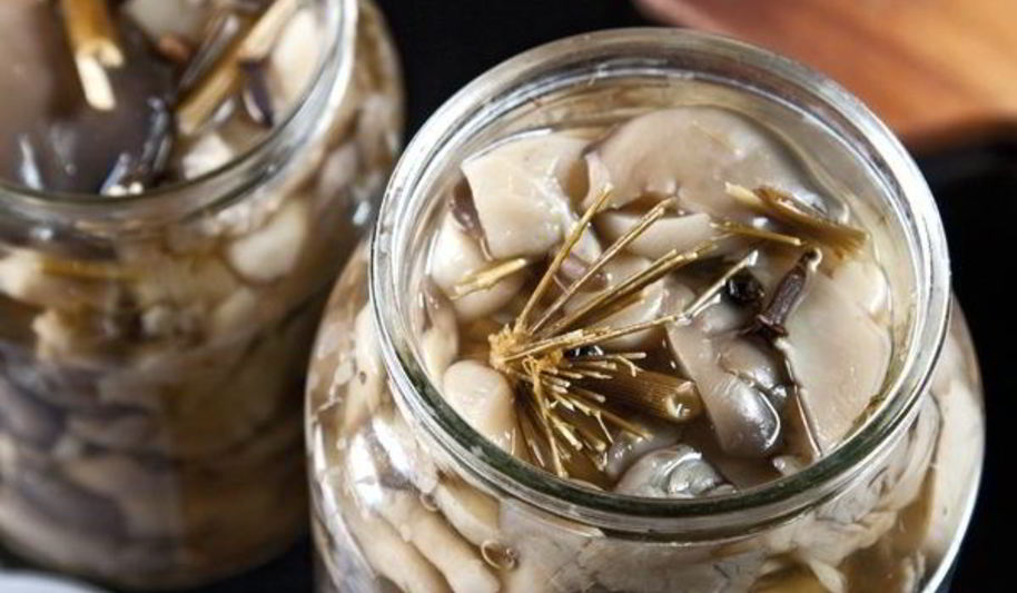 Рецепт маринованных вешенок с лимонной кислотой